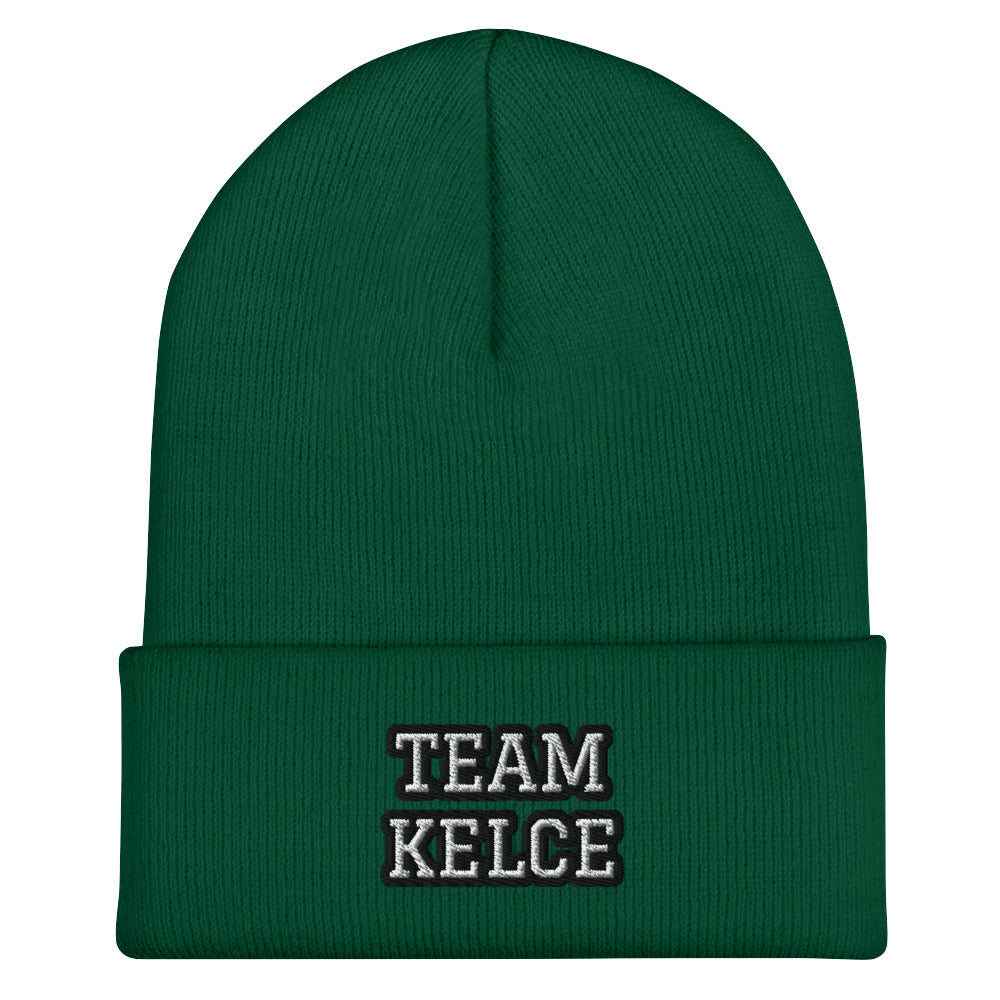 Team Kelce Cuffed Beanie - Embroidered