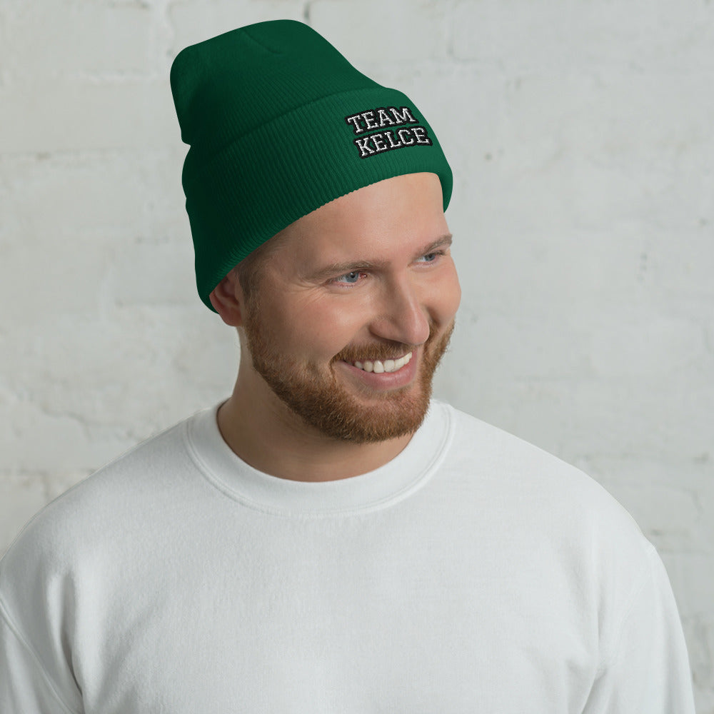 Team Kelce Cuffed Beanie - Embroidered